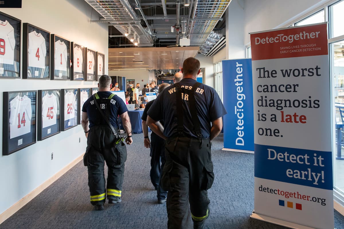 DetecTogether Hosts Firefighter Skin Cancer Screening - DetecTogether