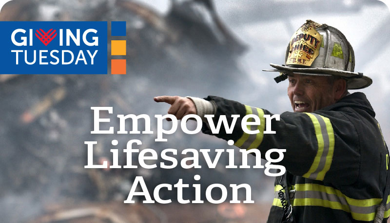 giving tuesday appeal - your donation empowers lifesaving action