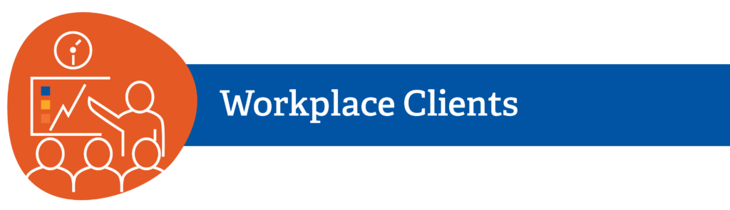 Workplace Clients header
