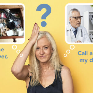 Making a decision about visiting the doctor