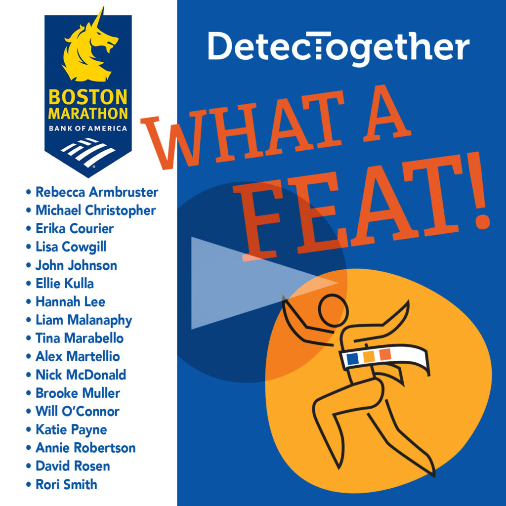 Opening Slide for 2025 Boston Marathon congratulatory video