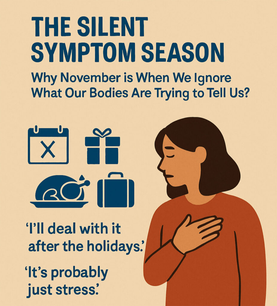 The Silent Symptom Season Graphic