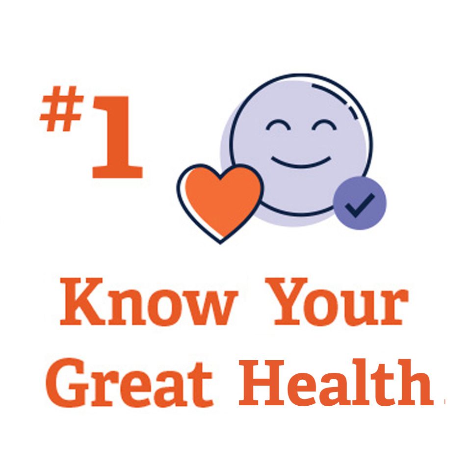 Know Your Great Health graphic