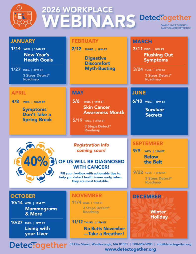 Workplace Webinar 2026 Calendar